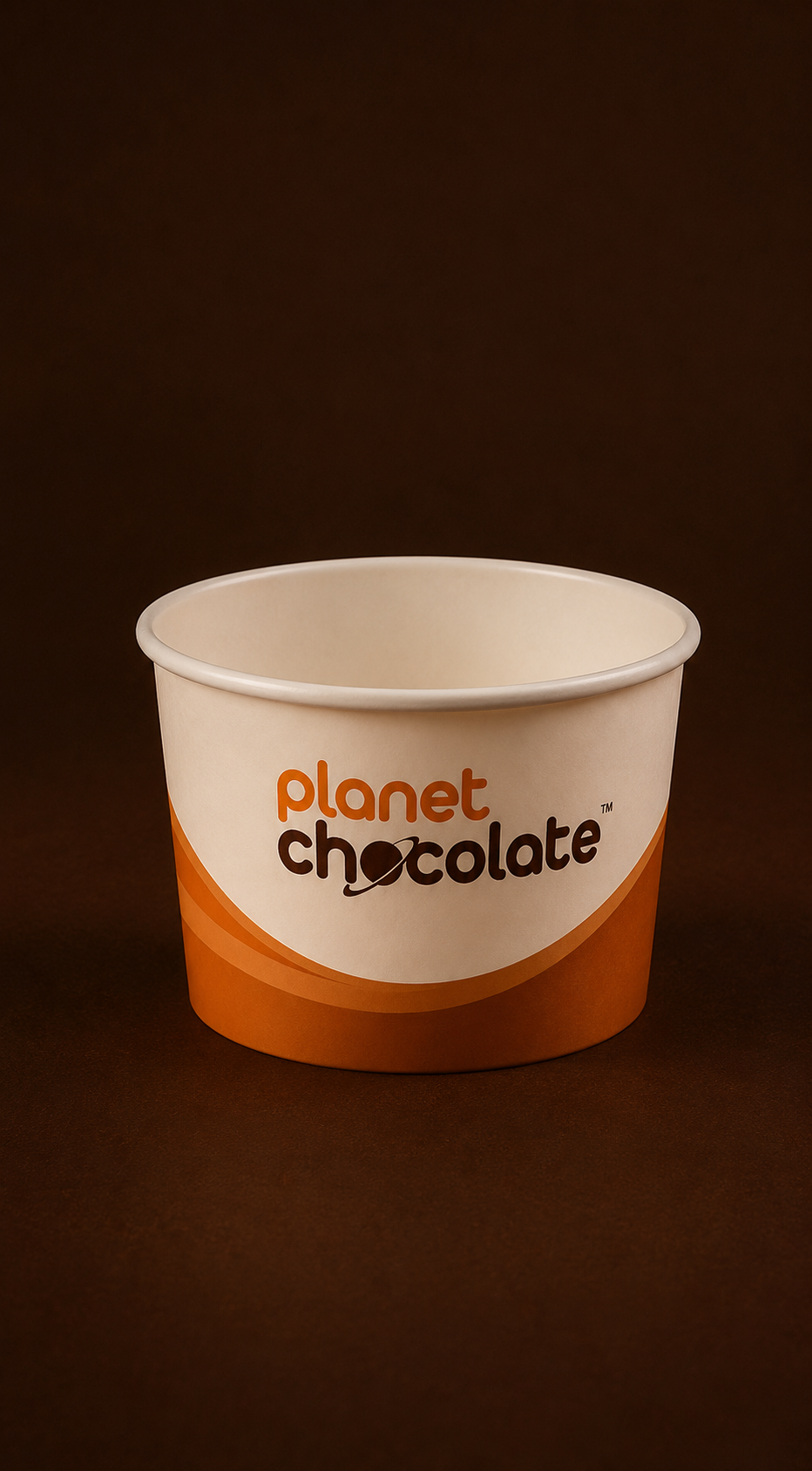 Pote Planet Chocolate vazio