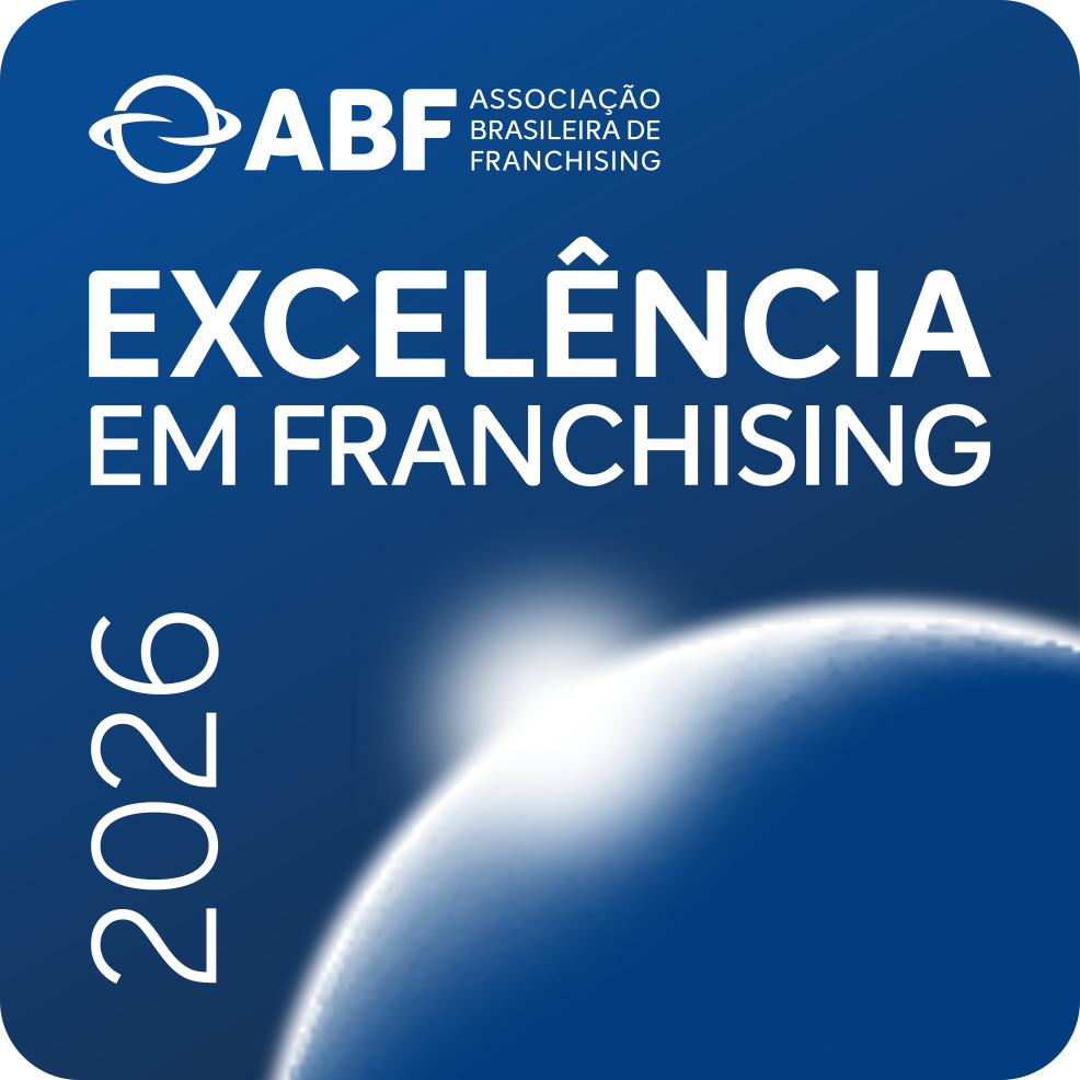 Selo Excelência em Franchising ABF 2026